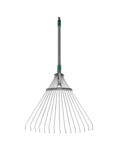 Grebla pentru frunze, gradina, coada telescopica, 15 dinti
