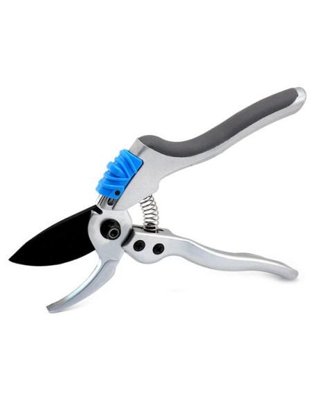 Foarfeca gradina, tip bypass, curbata, pentru trandafiri, pomi, vita de vie, 25.3 cm, Aquacraft