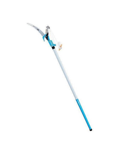 Fierastrau taiat crengi si foarfeca, de gradina, cu maner telescopic, 3.3 m, Aquacraft