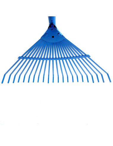Grebla pentru frunze, gradina, coada otel, 22 dinti, 46x41 cm, 120 cm