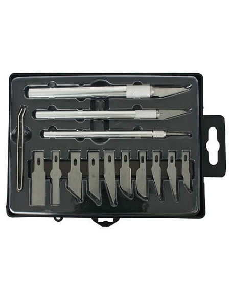 Set cuttere de precizie, 17 piese, Strend Pro