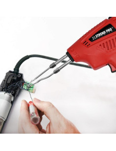 Pistol de lipit cu control de temperatura, 200 W, Strend Pro 2