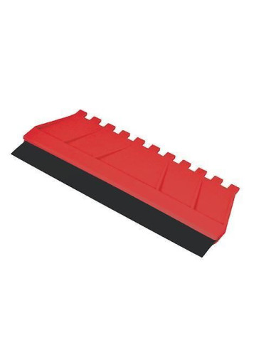 Spaclu cu guma si rosturi cu zimti de 8 mm, 16x18 cm, Strend Pro