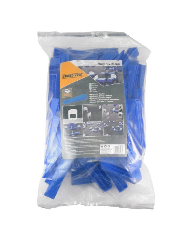 Pene pentru nivelare si aliniere a placilor ceramice, set 100 buc, 98x21x20 mm, Strend Pro