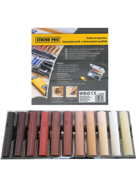 Kit de reparatie pentru parchet, 16 piese