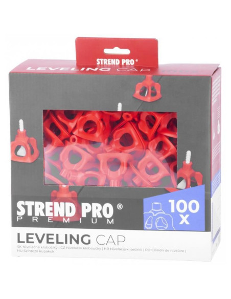 Cap pentru sistem de nivelare si aliniere a placilor ceramice, LC122, 100 buc, 40x41 mm