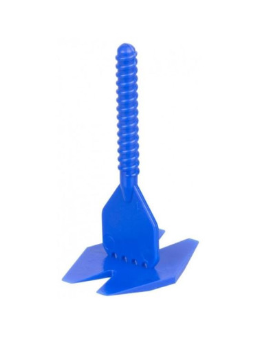 Set distantiere pentru sistem de nivelare si aliniere a placilor ceramice, LS122, albastru, 100 buc, 1.8 mm