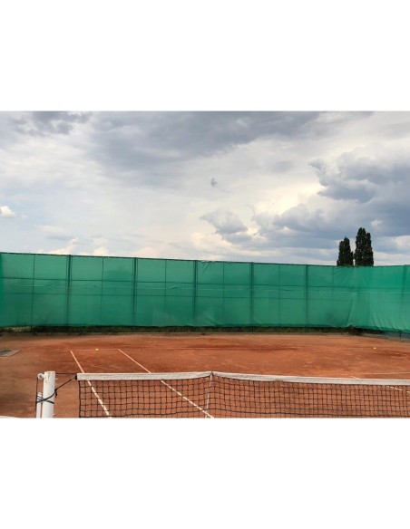 Plasa de umbrire, HDPE, 80 g/mp, grad de umbrire 80%, verde, 50x1.8 m