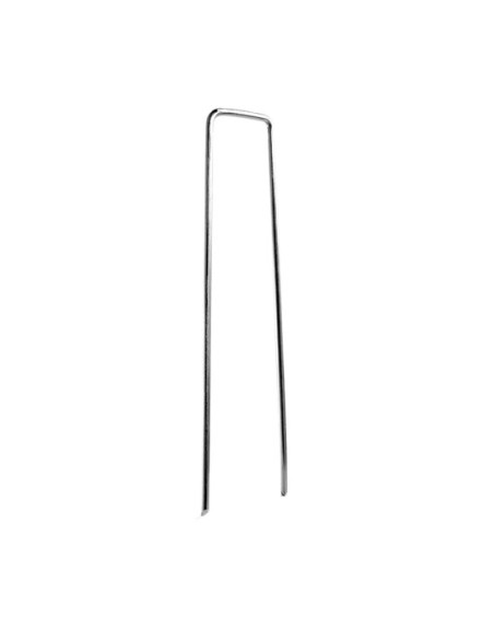 Cui tip U, fixare folii, furtune, set 10 buc, 4 mm x 15 cm