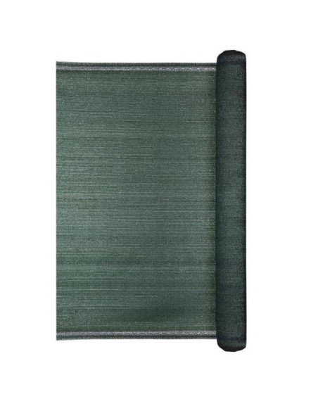 Plasa de umbrire, HDPE, 230 g/mp, grad de umbrire 95%, verde, 10x2 m 