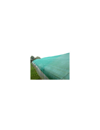 Plasa de umbrire, HDPE, 80 g/mp, grad de umbrire 80%, verde, 10x1.8 m 