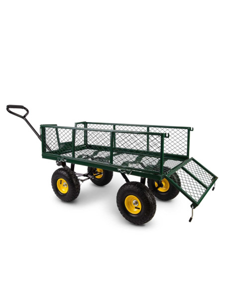 Carucior de gradina, transport, metalic, max. 300 kg, 95x52x57 cm, Handtruck