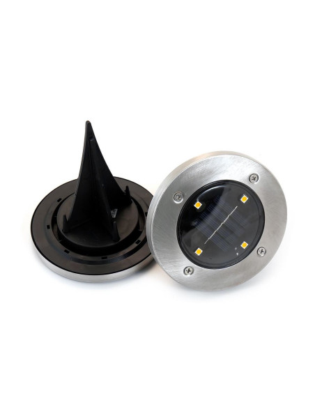 Lampa solara pentru gradina, LED, set 2 buc, 11.5x14 cm, Gruid