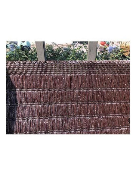 Plasa de umbrire, HDPE, 230 g/mp, grad de umbrire 95%, maro, 10x1.5 m