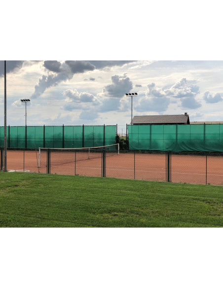 Plasa de umbrire, HDPE, 140 g/mp, grad de umbrire 85%, verde, 10x1.5 m