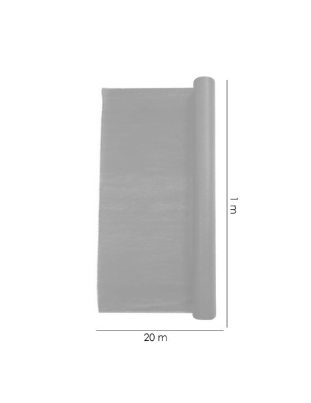 Folie antiburuieni, polipropilena, tesuta, neagra, 100 g/m2, 1x20 m