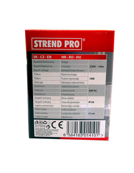 Proiector lucru, LED, 10 W, 800 lm, IP65, Strend Pro