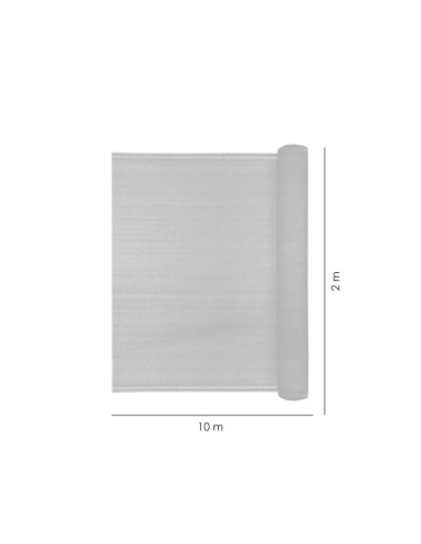 Plasa de umbrire, HDPE, 80 g/mp, grad de umbrire 80%, verde, 10x2 m