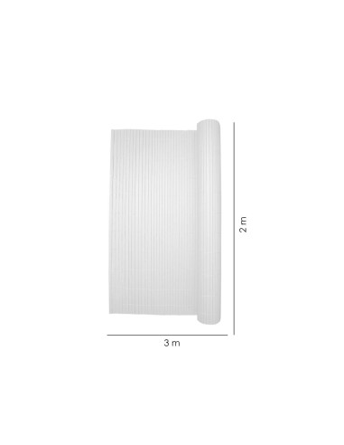 Paravan pentru balcon, terasa, gard PVC, verde, 1300 g/m2, UV, 3x2 m