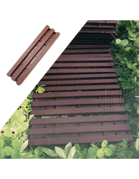 Poteca de gradina, polipropilena, 30x8.5 cm, 140 cm