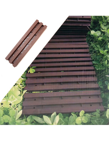 Poteca de gradina, polipropilena, 30x8.5 cm, 140 cm