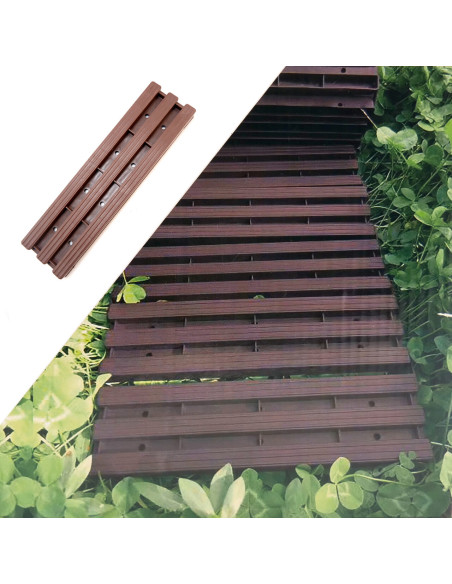 Poteca de gradina, polipropilena, 30x8.5 cm, 140 cm