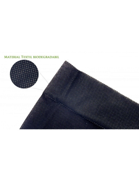 Folie antiburuieni, textila, neagra, 50 g/m2, 1.6x50 m