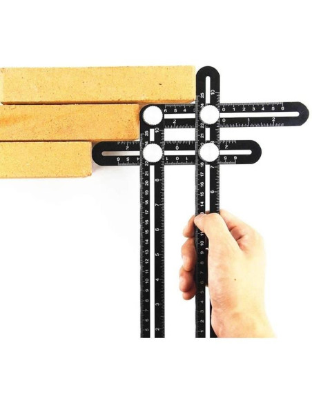 Dispozitiv de masurare pentru gaurire in unghi 12x17.5x1.6 cm