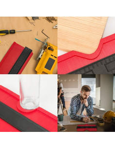 Sablon contur duplicator, pentru profile, cu blocare, 125 mm, VINNON 2