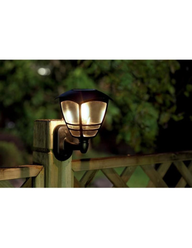 Lampa solara pentru gradina, de perete, 1 bec, 14x15x21 cm