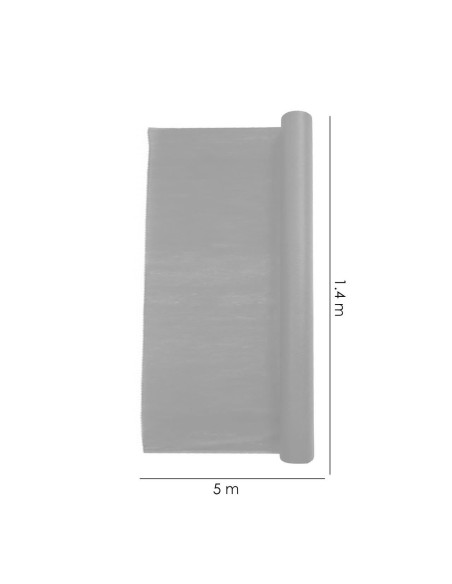 Folie de mulcire, polipropilena, neagra, pentru cultura legumelor, capsunilor, 1.4x5 m