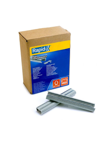 Capse sarma zincata VR22, pentru cleste Rapid, 1600 buc, 5-11 mm