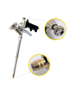 Pistol aplicat spuma, aluminiu, 18.5 cm, Strend Pro 2