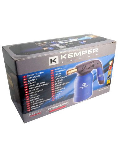 Lampa pe gaz, arzator, 1.37 KW, pentru doza gaz 190 g (neinclusa), Kemper