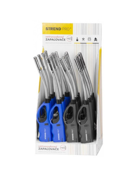 Bricheta rezistenta la vant, varf flexibil, aprindere piezo