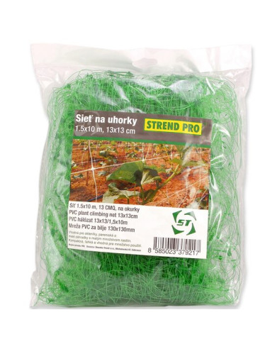 Plasa pvc, pentru urcarea plantelor in cultura castravetilor, 2x5 m