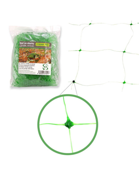 Plasa pvc, pentru urcarea plantelor in cultura castravetilor, 2x5 m