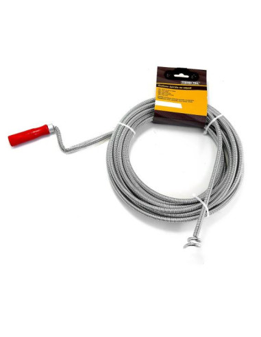 Spirala, sarpe, desfundat canalizare, 9 mm x 5 m