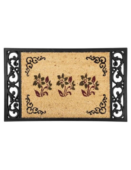 Covoras intrare, PVC, 75x45 cm, Country