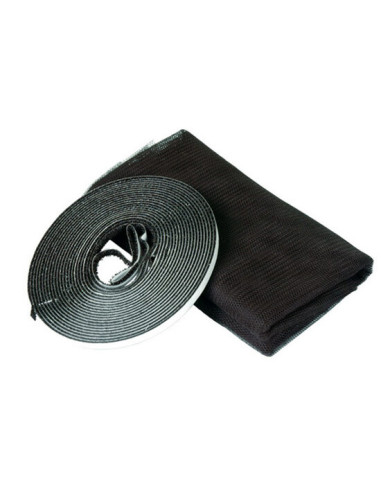 Plasa tantari, muste si alte insecte, neagra, 130x150 cm