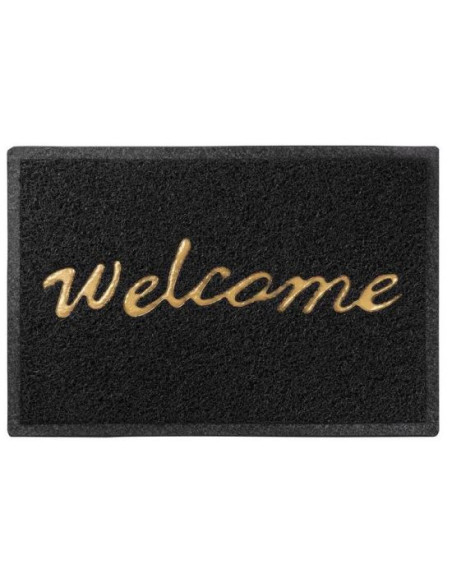 Covoras intrare, PVC, 40x60 cm, Welcome