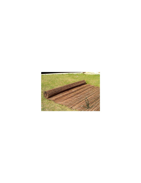 Gard gradina/paravan din rachita naturala, 5x1.5 m