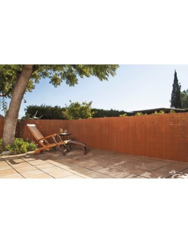Gard gradina/paravan din rachita naturala, 5x2 m