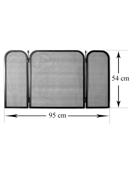 Panou protectie semineu, 54x95 cm