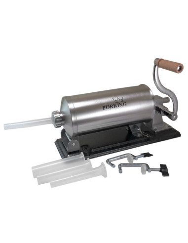Masina orizontala de umplut carnati, inox, 4 kg