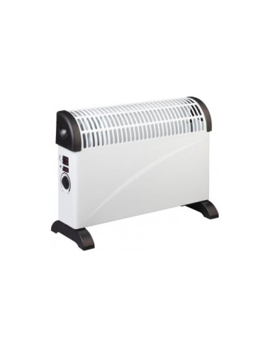 Incalzitor convector electric cu ventilator, 3 trepte putere, 750/1250/2000 W, 230V, termostat, Strend Pro