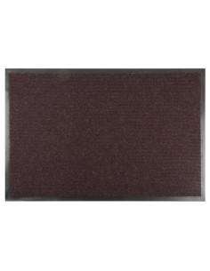 Covoras intrare, PVC, maro, 60x90 cm