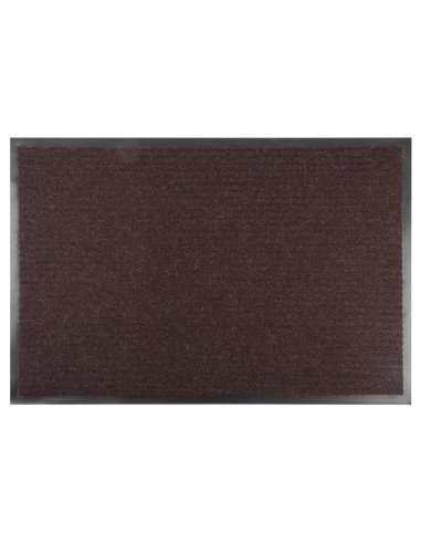 Covoras intrare, PVC, maro, 60x90 cm