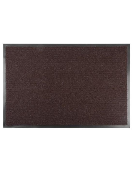 Covoras intrare, PVC, maro, 60x90 cm