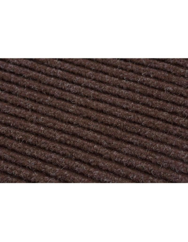 Covoras intrare, PVC, maro, 60x90 cm